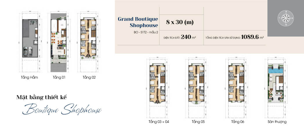 Grand Boutique Shohouse mẫu 2-03