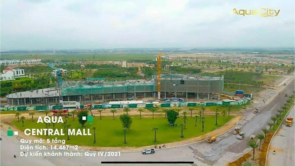 Aqua Central Mall - Dự án Aqua City